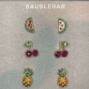 NWT BaubleBar Earrings Set